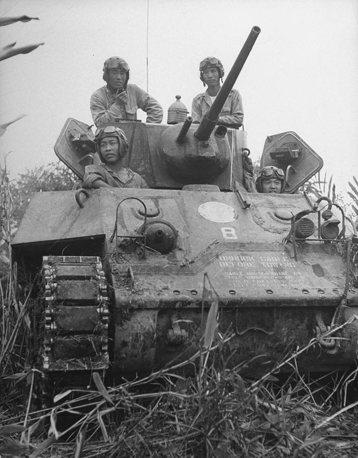 National Revolutionary Army tank crew